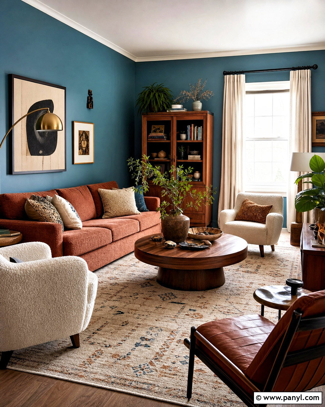 Teal Blue And Rust Color Palette - 20 blue color palette ideas