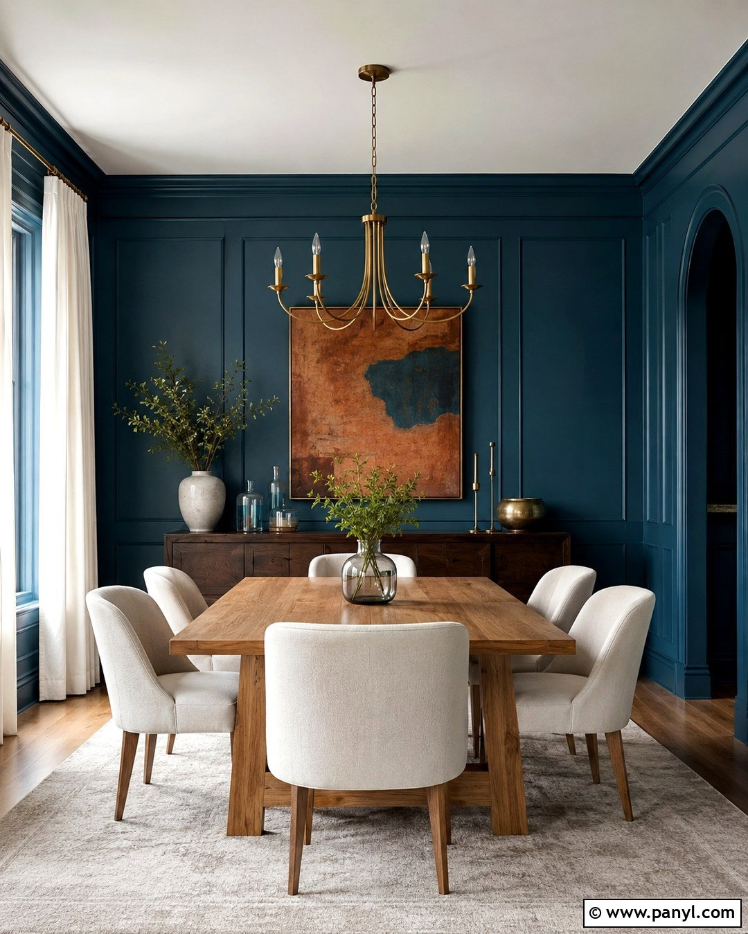Teal Blue Dining Room Walls - 20 Shades Of Blue For Walls