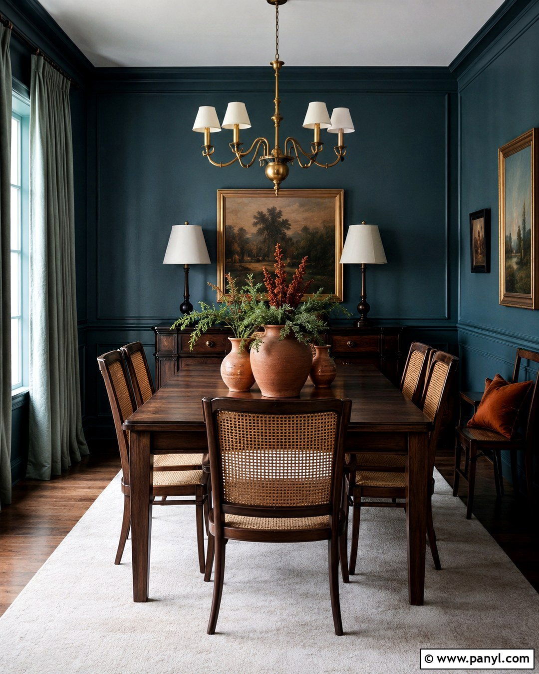 Teal Blue Dining Room Walls - 20 Blue Shades Wall Paint Ideas