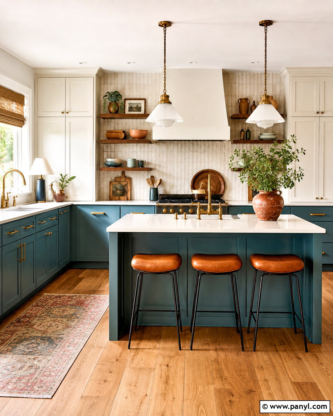 Teal Blue Kitchen Cabinets - 20 blue kitchen ideas