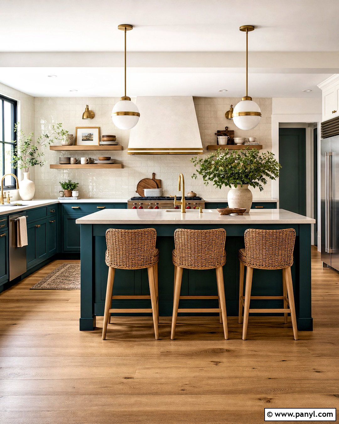 Teal Blue Kitchen - 20 blue kitchen designs