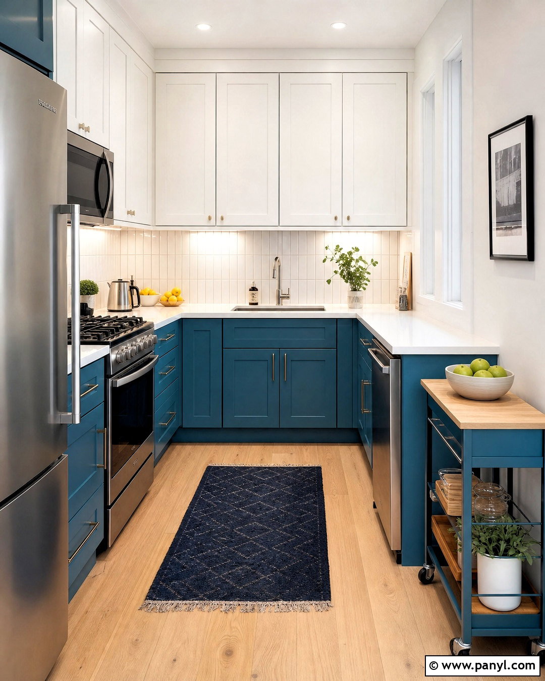 Teal Blue Small Kitchen - 20 teal blue kitchen ideas