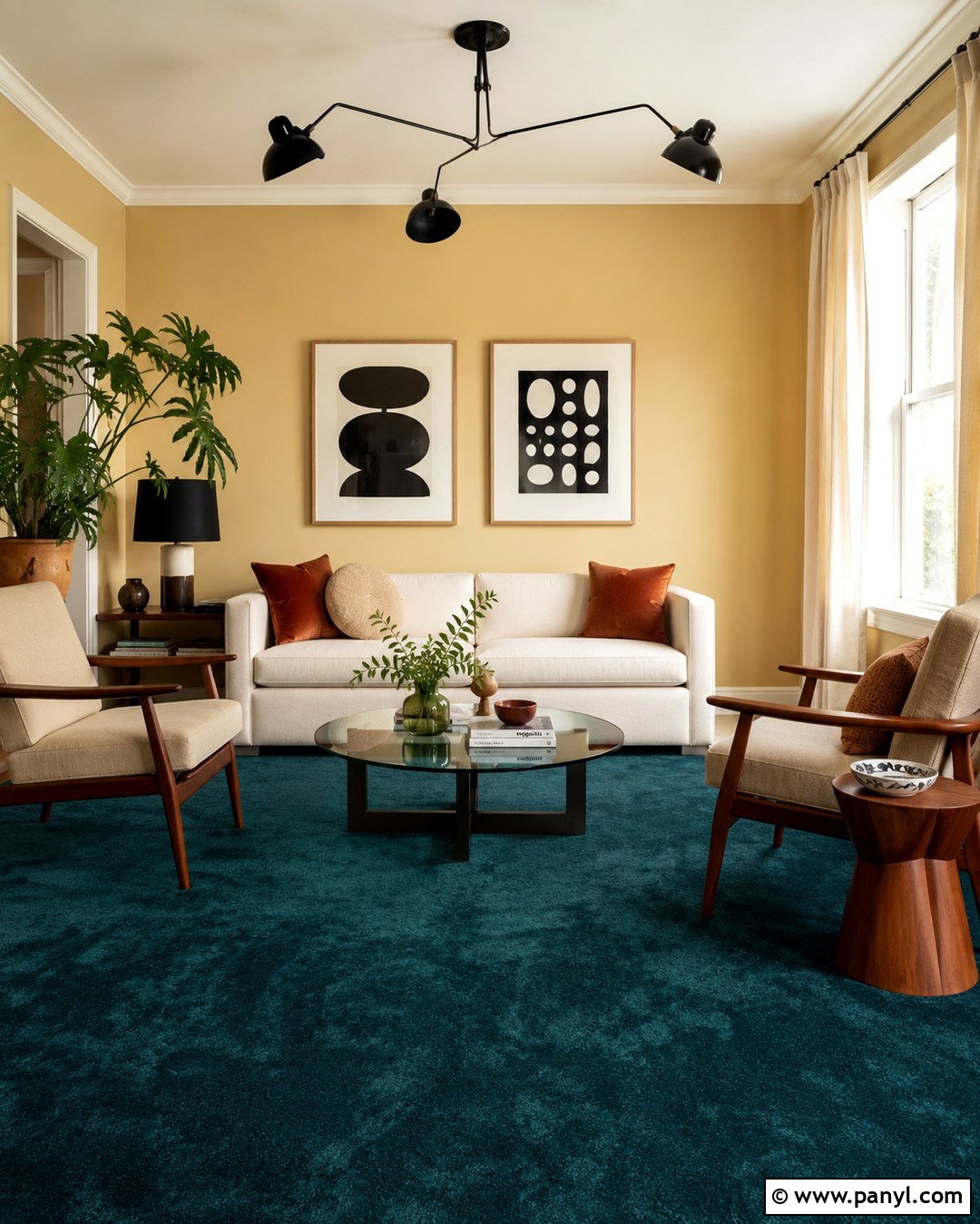 Teal Carpet With Yellow Walls - 20 What Color Carpet Goes With Yellow Walls