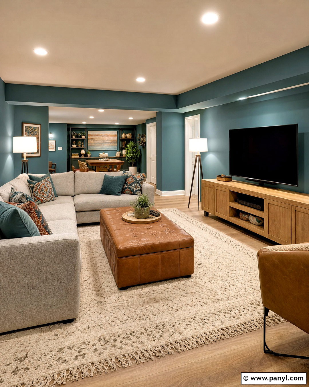Teal Green Basement Walls - 20 green wall painting ideas
