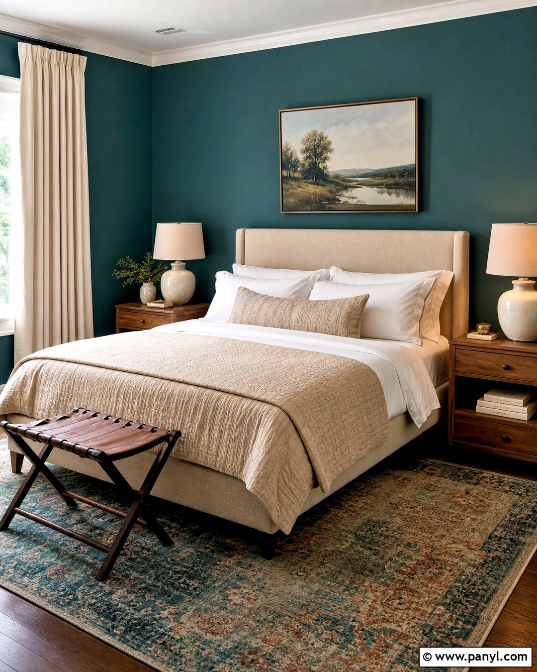Teal Guest Room Walls - 20 teal walls