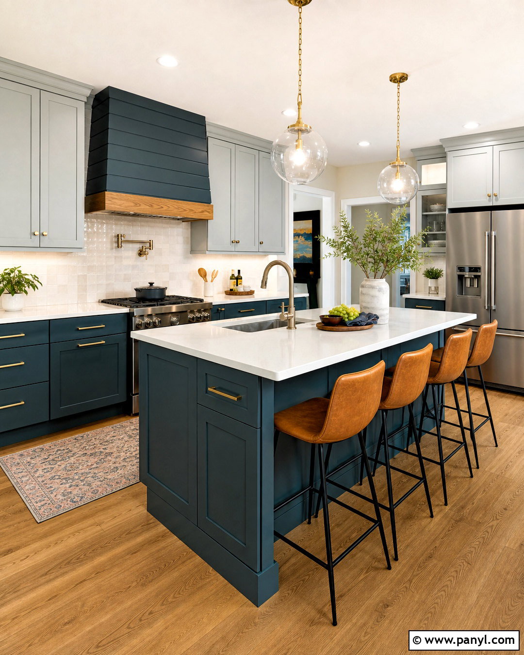 Teal Kitchen Color Scheme - 20 kitchen colors schemes paint ideas