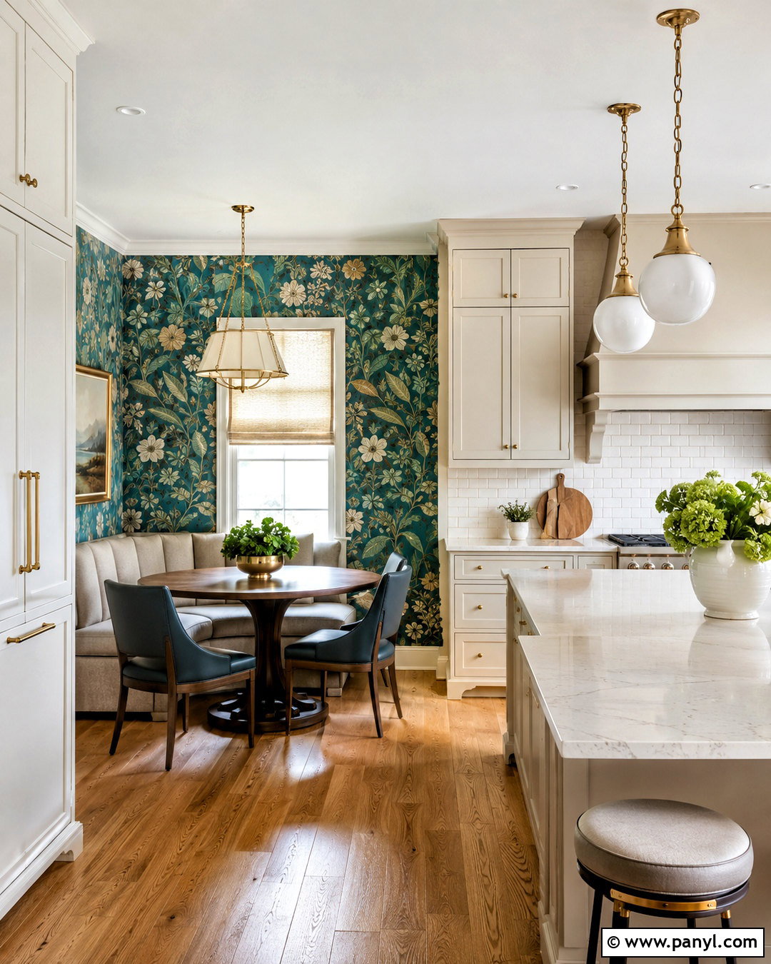 Teal Kitchen Walls With Wallpaper - 35 teal kitchen walls