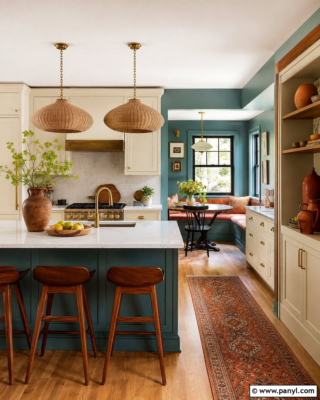 Teal Kitchen Walls - 35 Kitchen Color Ideas For Walls