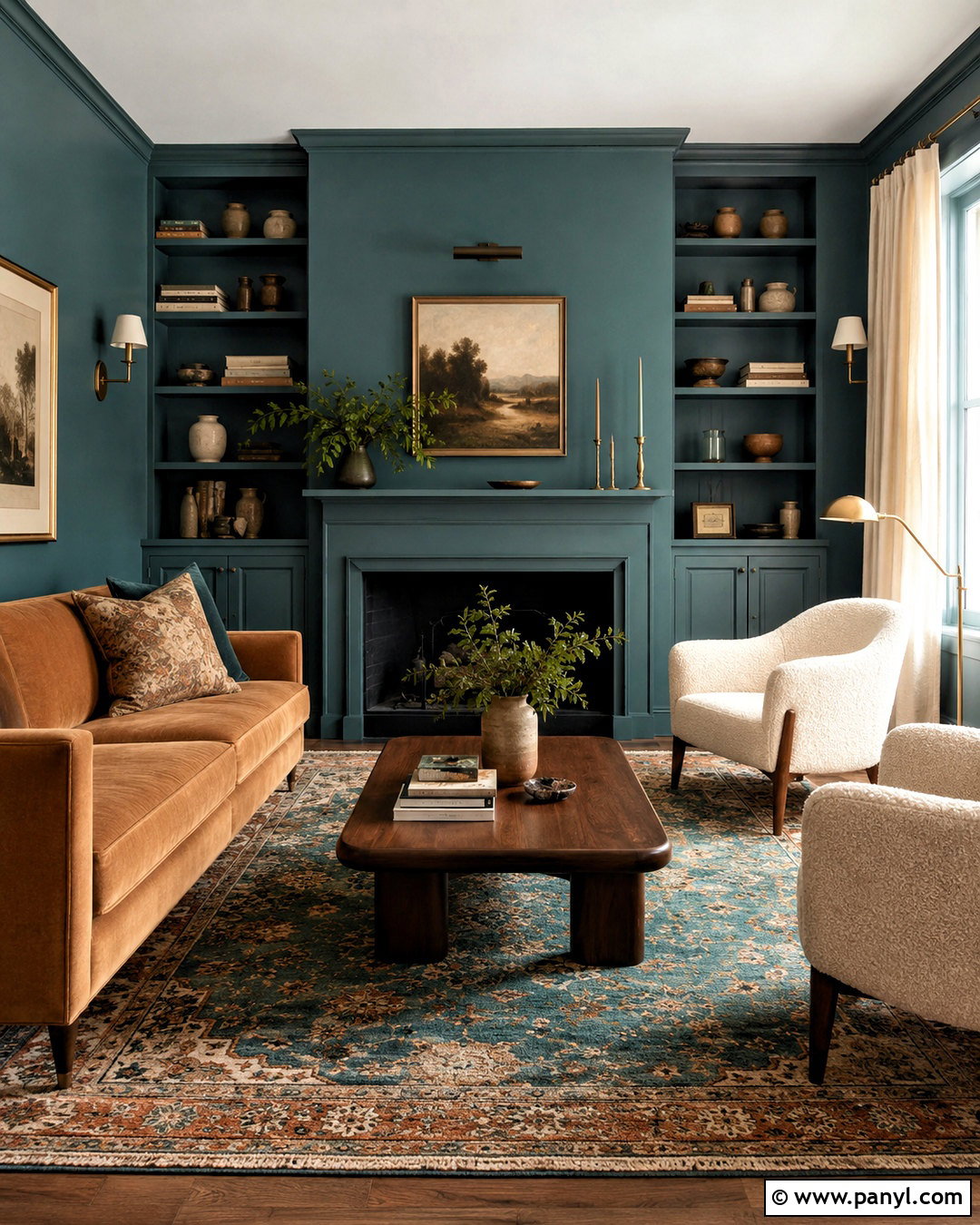 Teal Living Room Paint - 20 popular paint colors for living room ideas