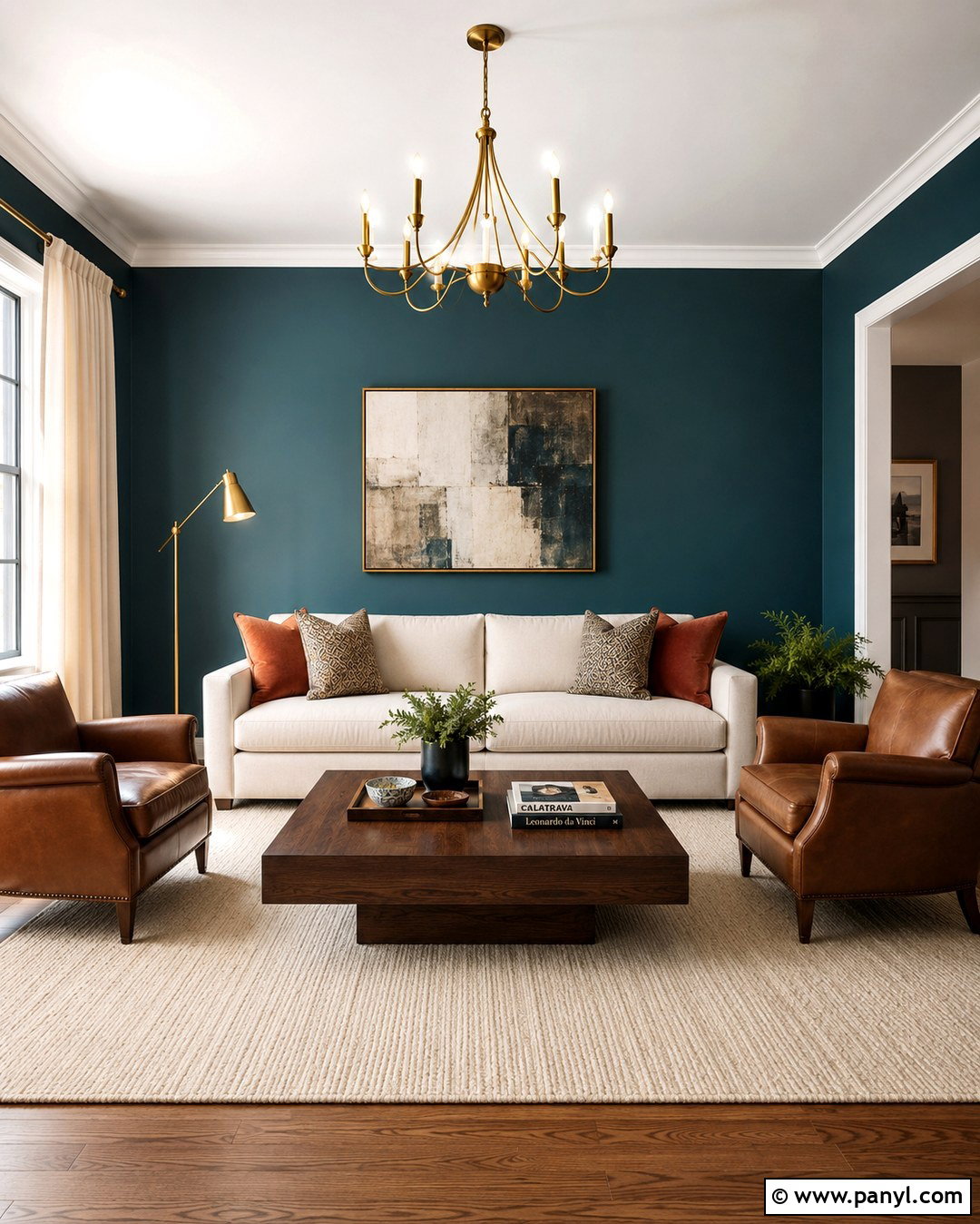 20 Teal Walls With Gold Accents for Sophisticated Modern Rooms