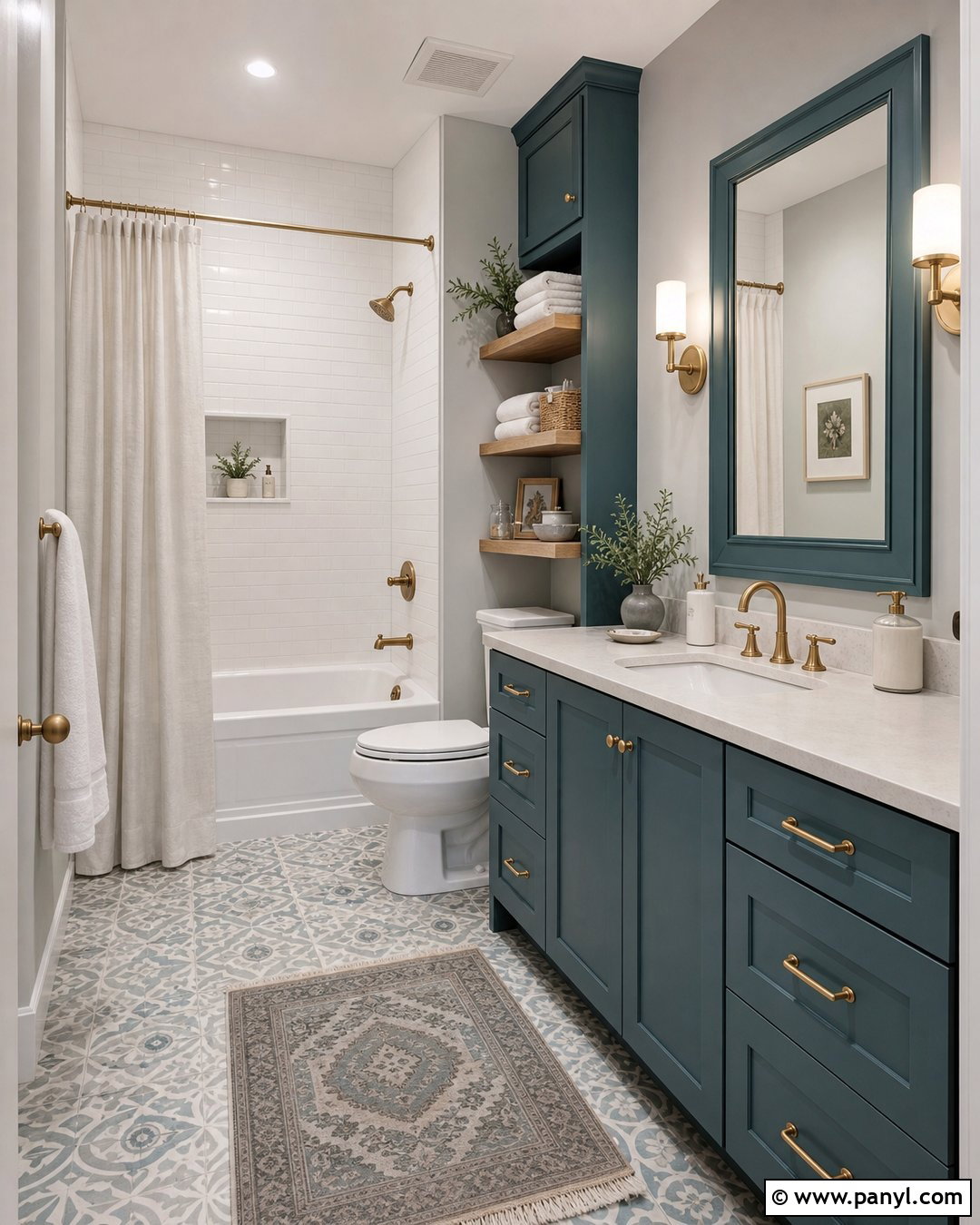 Teal Paint With Gray Walls - 20 Paint Colors That Go With Gray Walls