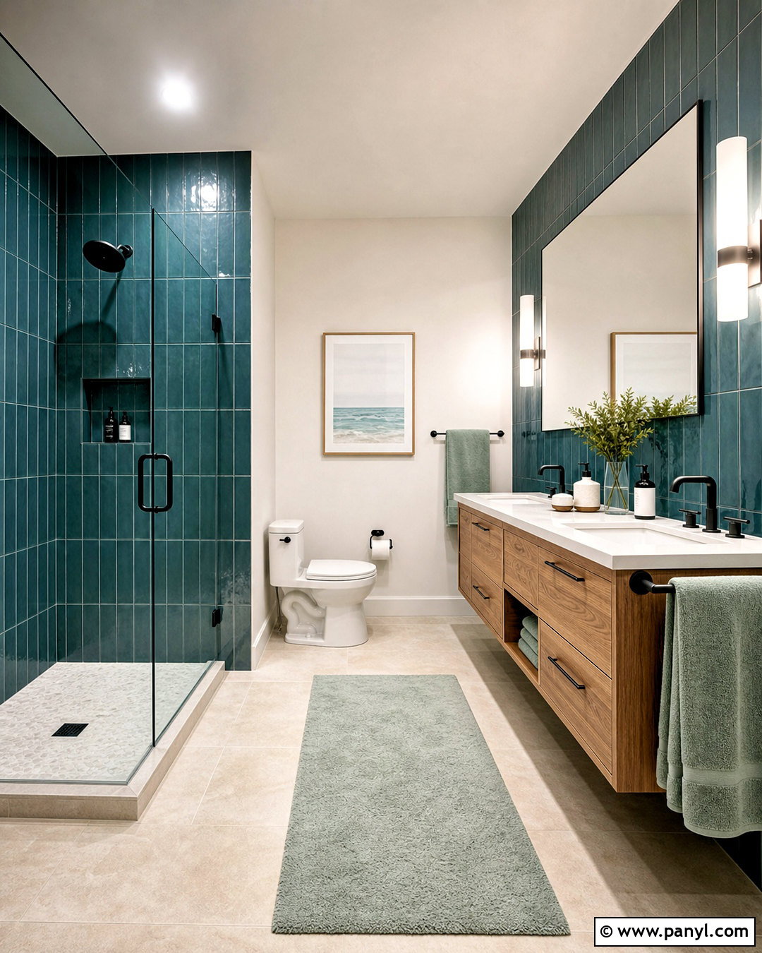 Teal RGB Color Palette - 20 rgb color palette ideas