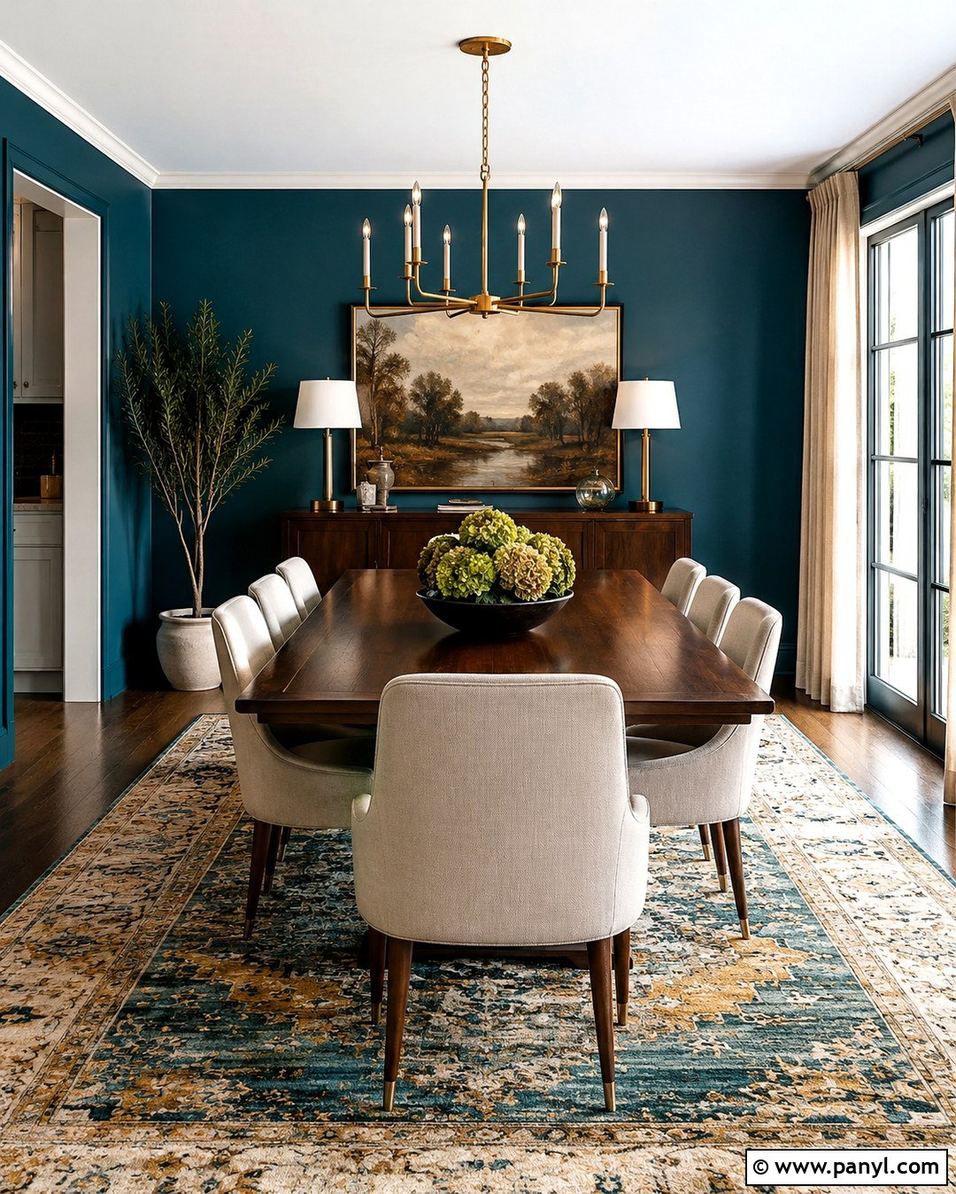 Teal Wall Color for Dining Room - 20 Colorful Wall Colors