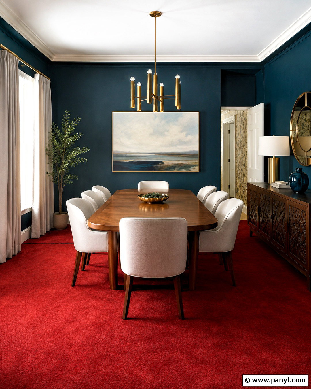 Teal Walls With Red Carpet - 20 What Color Walls Go With Red Carpet Ideas