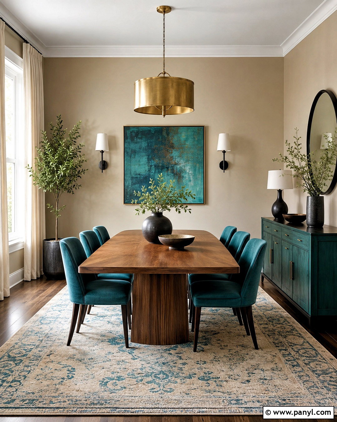 Teal With Beige Walls - 20 What Color Goes With Beige Walls
