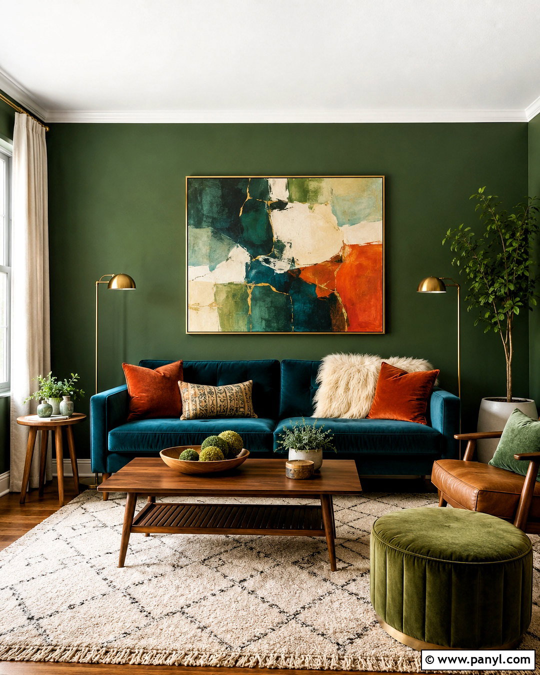Teal With Green Walls - 20 What Colour Goes With Green Walls