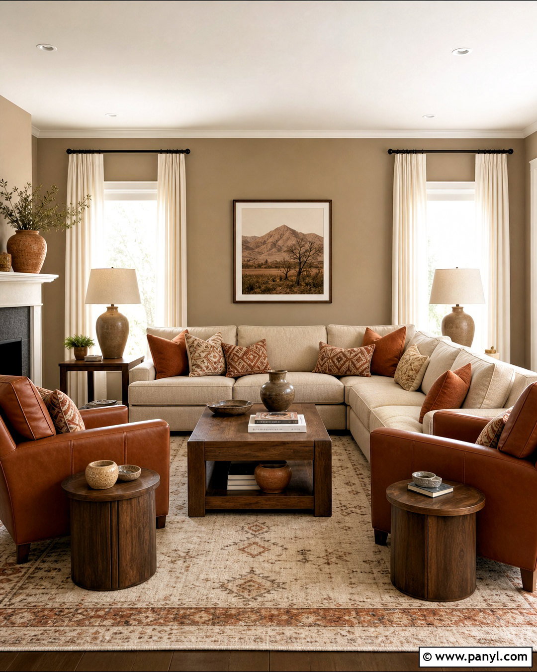 Terra Cotta And Warm Taupe - 20 terra cotta color palette ideas