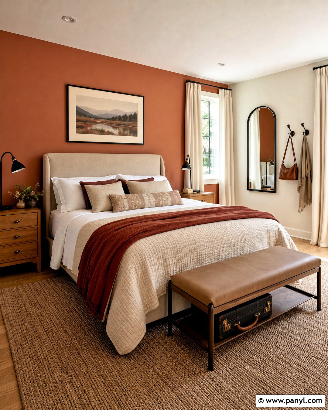 Terra Cotta Guest Bedroom - 20 terra cotta bedroom ideas