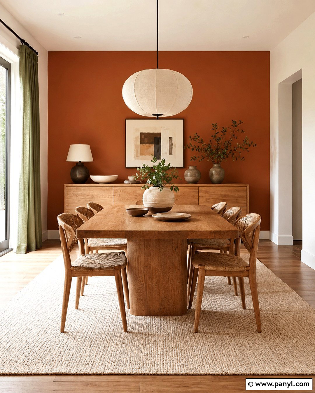 Terracotta Accent Wall - 20 Accent Walls Colors
