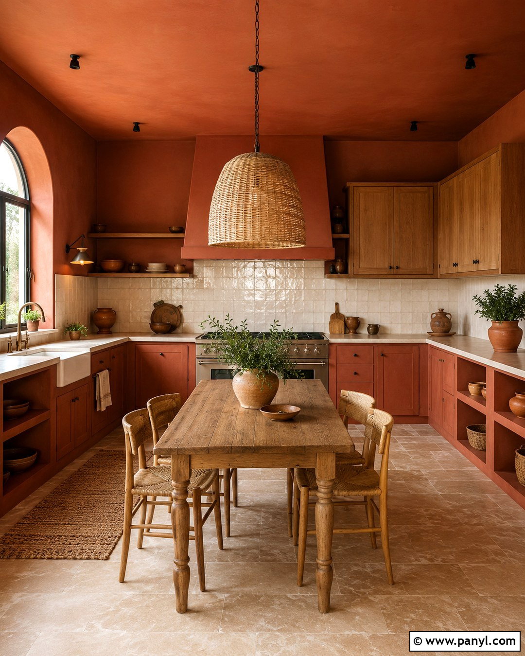 Terracotta All Over Wall Color - 20 All Over Wall Color Ideas