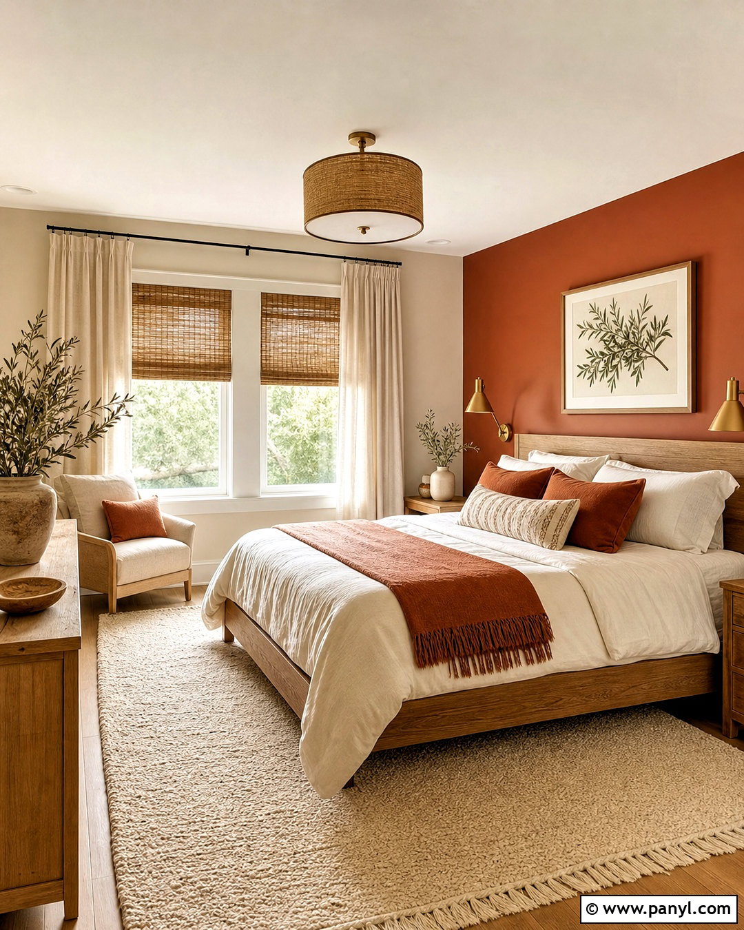 Terracotta And Beige Bedroom Color Combination - 20 color combinations home ideas