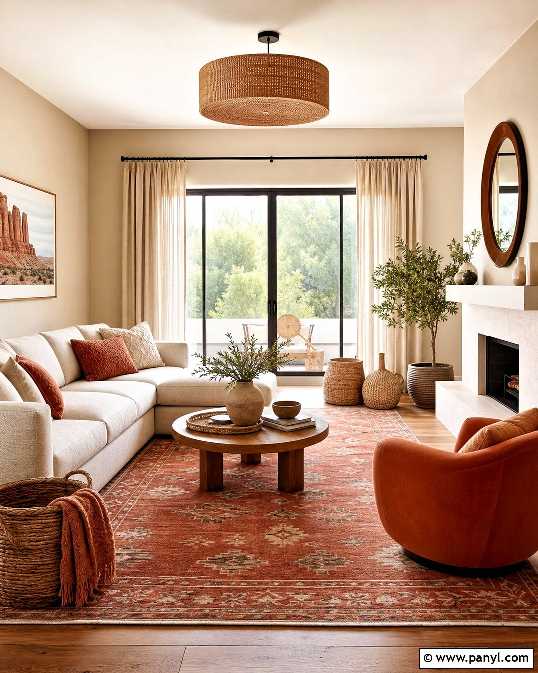 20 Terracotta Color Palette Living Room Ideas for Cozy Homes