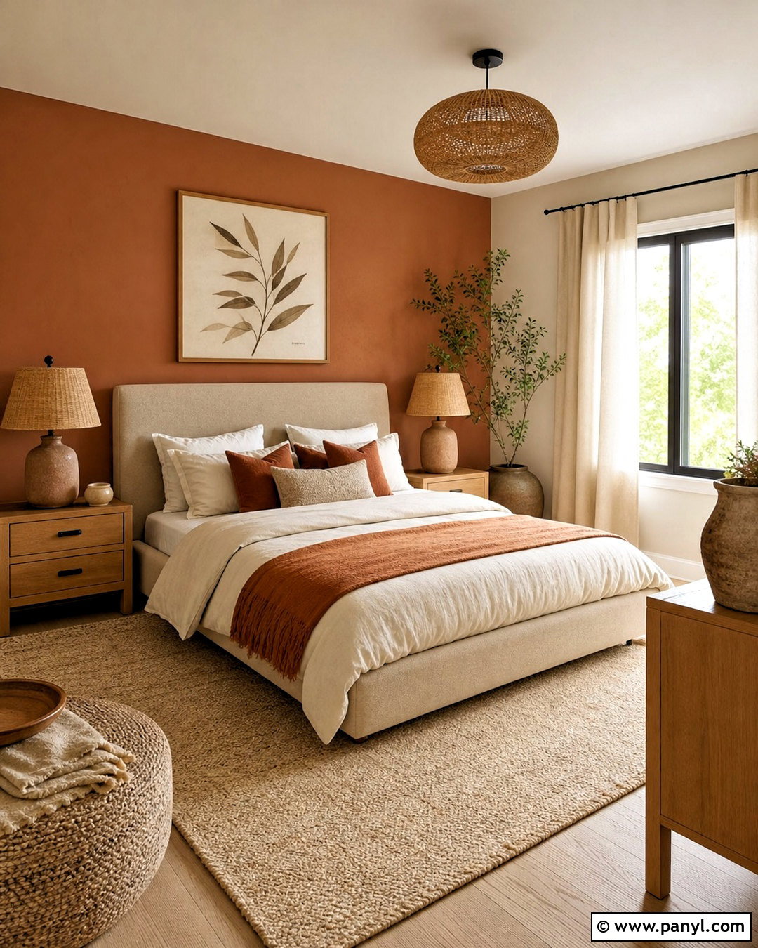Terracotta And Cream Bedroom - 20 terracotta color palette bedrooms