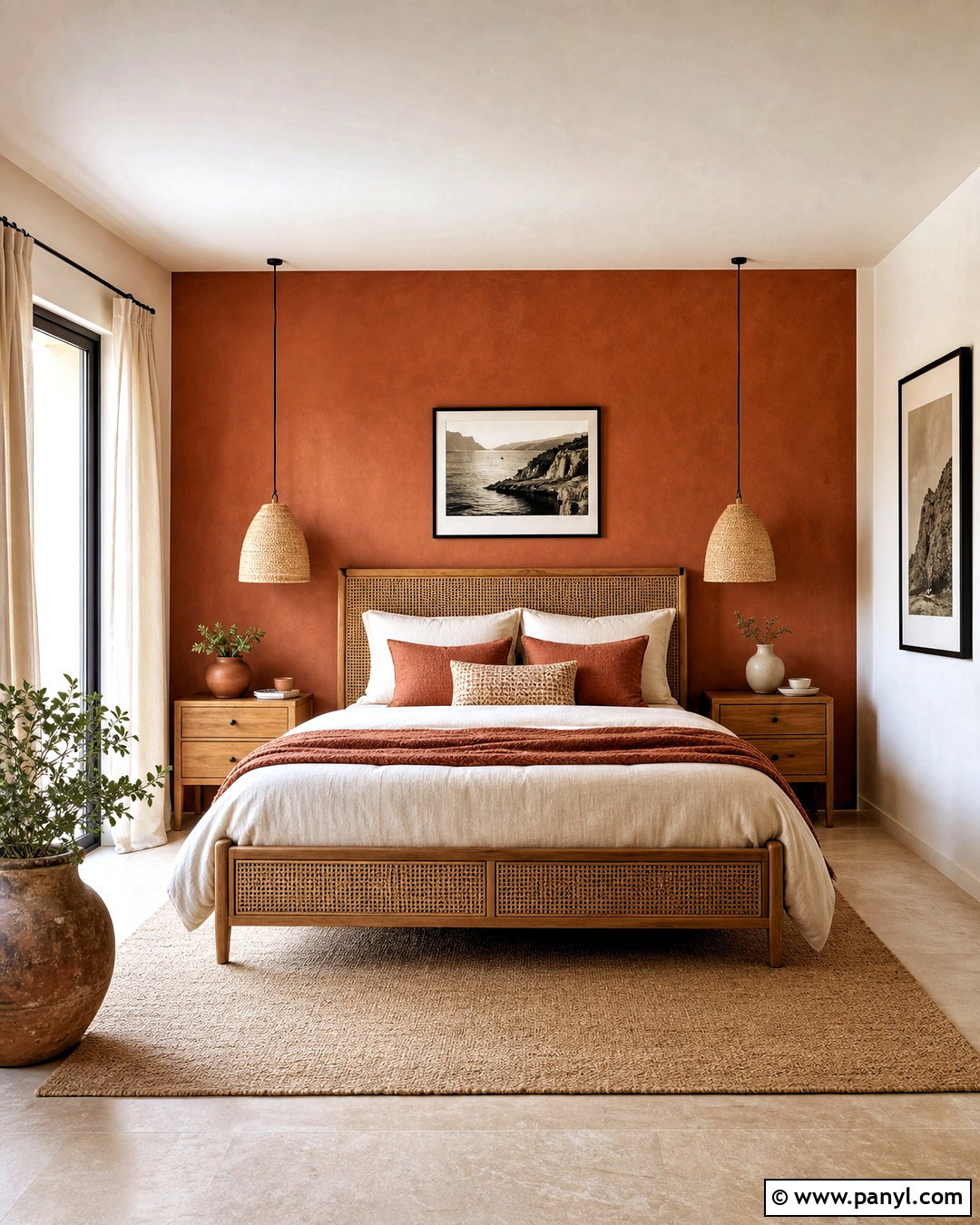 Terracotta And Cream Bedroom Walls - 20 bedroom wall colour combination ideas