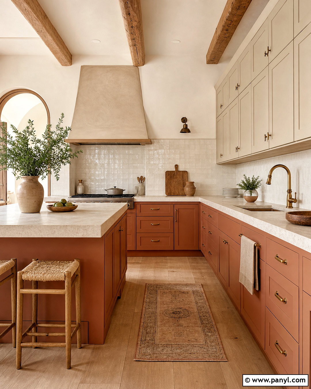 Terracotta And Cream Kitchen Palette - 20 kitchen color palette ideas