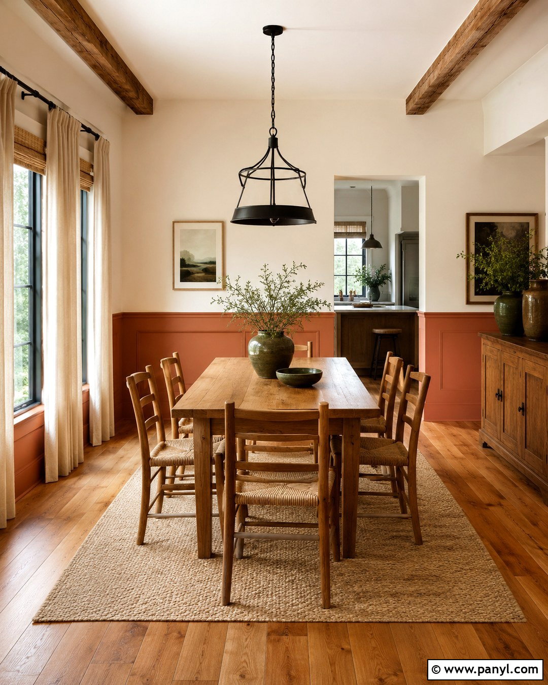 Terracotta And Cream Wall Color Combination - 20 Interior Wall Color Combination Ideas