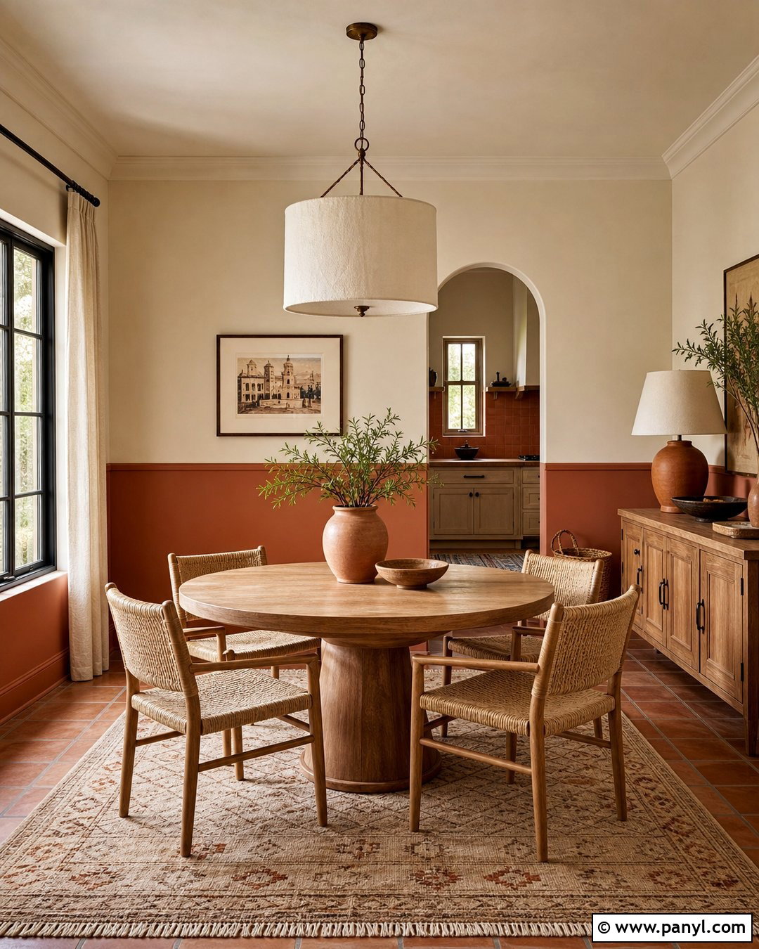 Terracotta And Cream Walls - 25 Wall Paint Color Combination Ideas