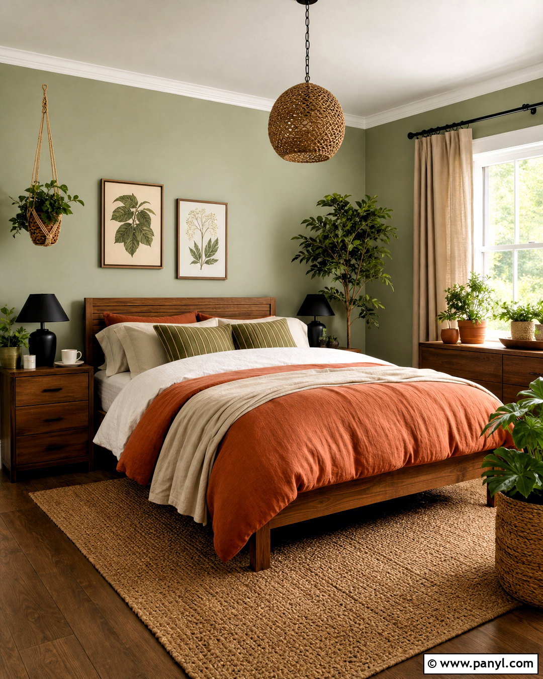 Terracotta And Sage Green Bedroom - 20 terracotta bedroom ideas