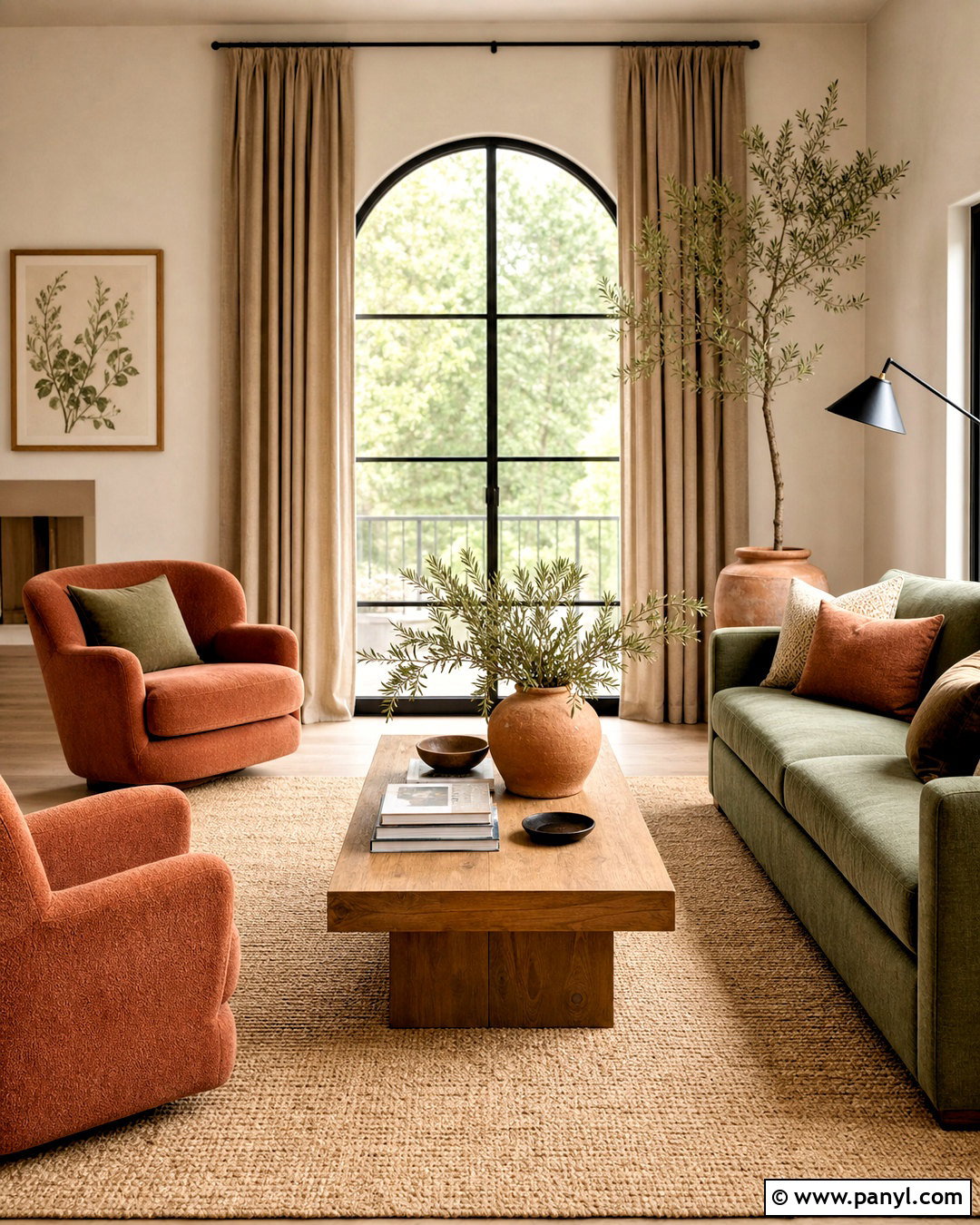 Terracotta And Sage Green Living Room - 20 terracotta interior design ideas