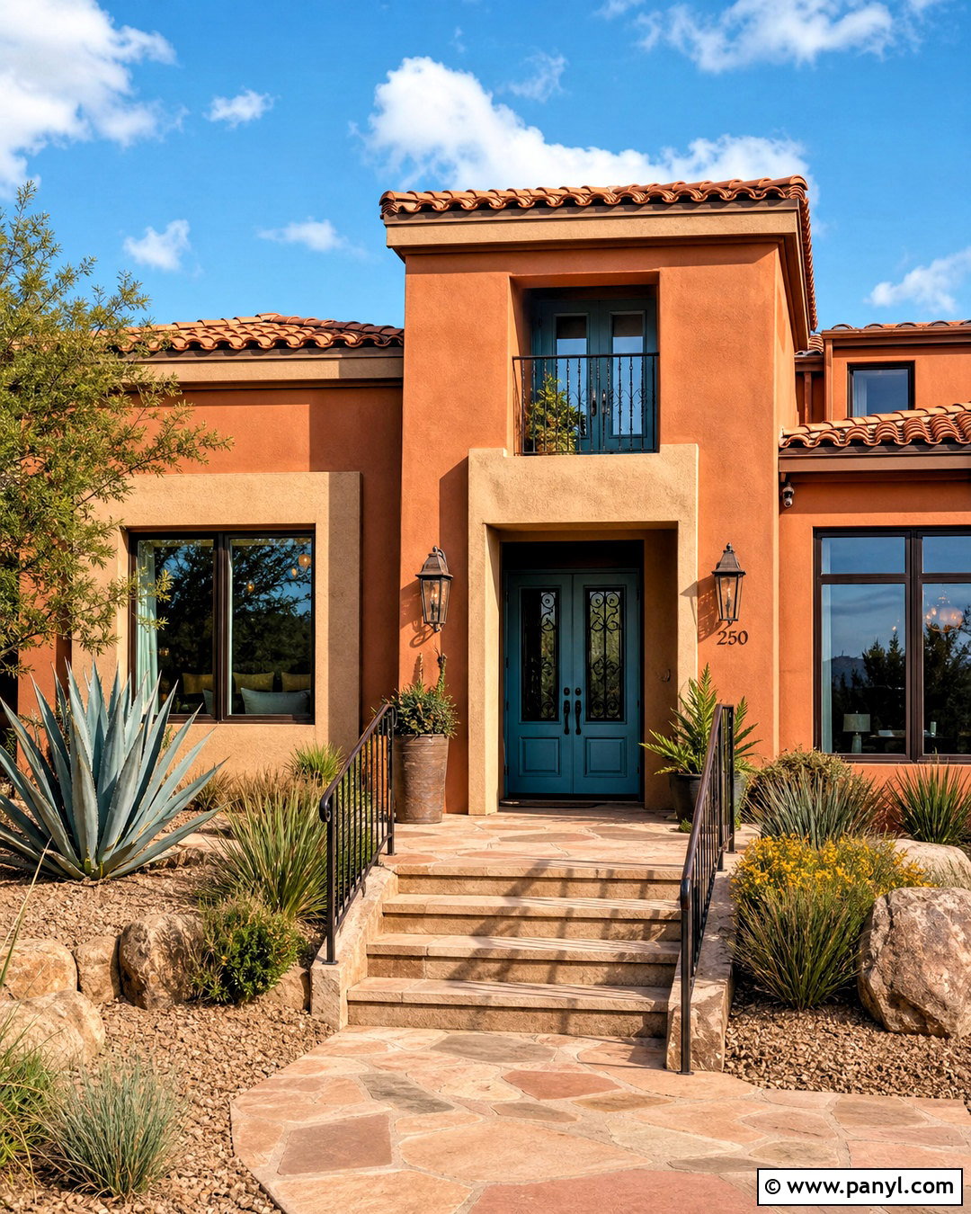 Terracotta And Sand Exterior Color Scheme - 20 house exterior colors schemes