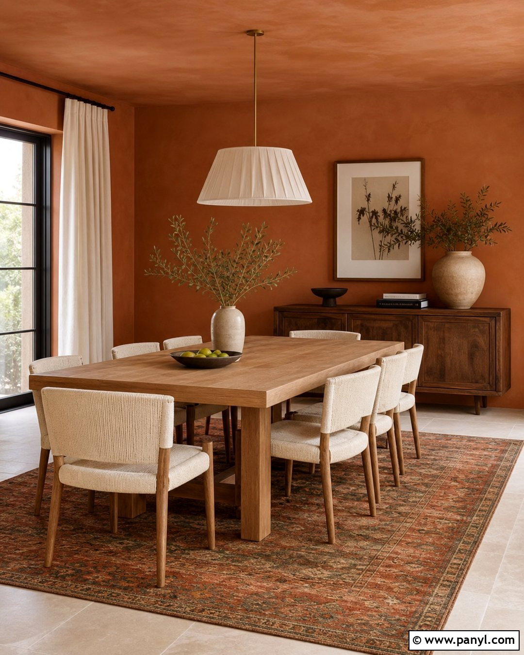 Terracotta And Sand Interior Colour Combination - 20 Interior House Colour Combination Ideas