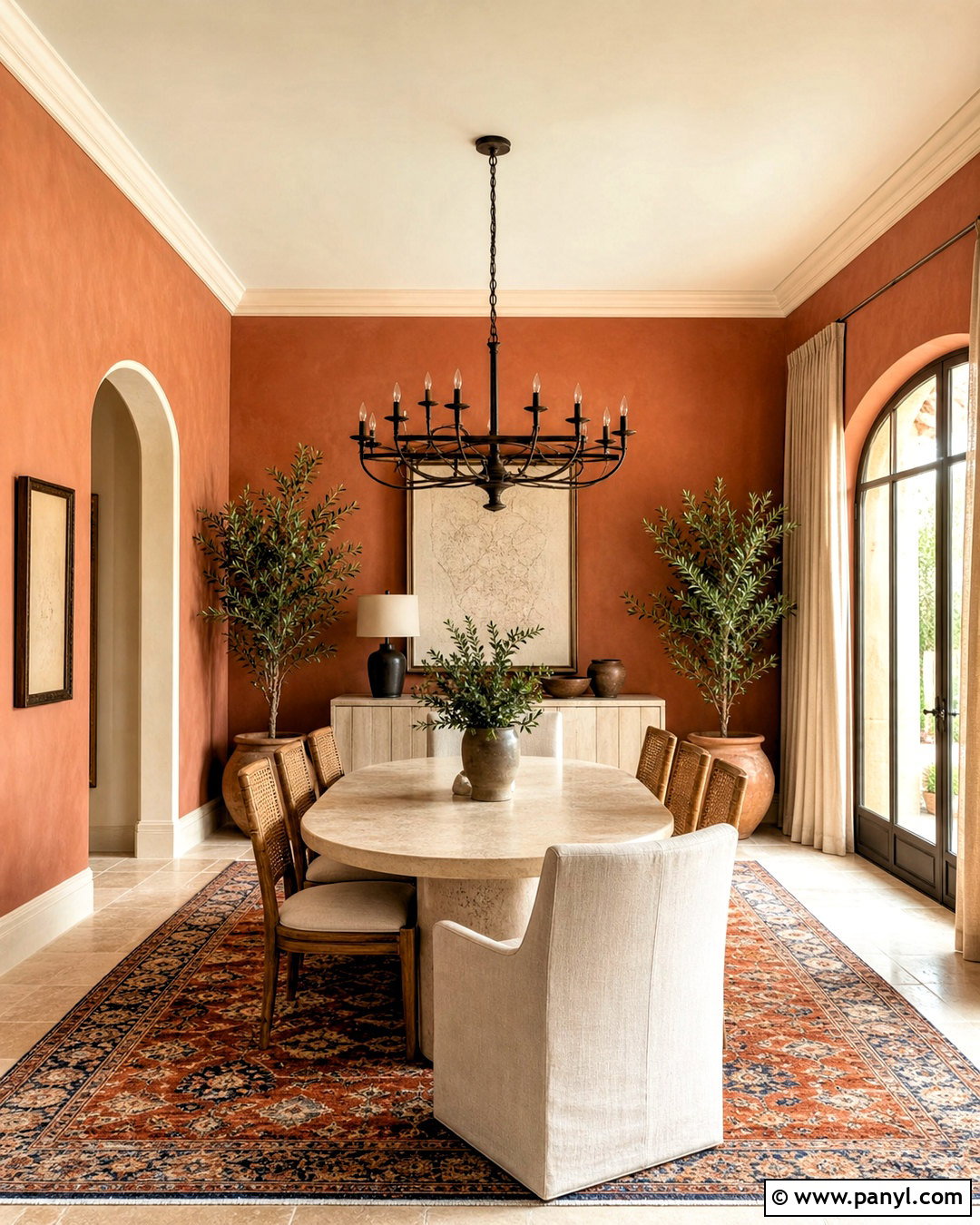 Terracotta And Sand Interior Paint Scheme - 20 interior paint schemes