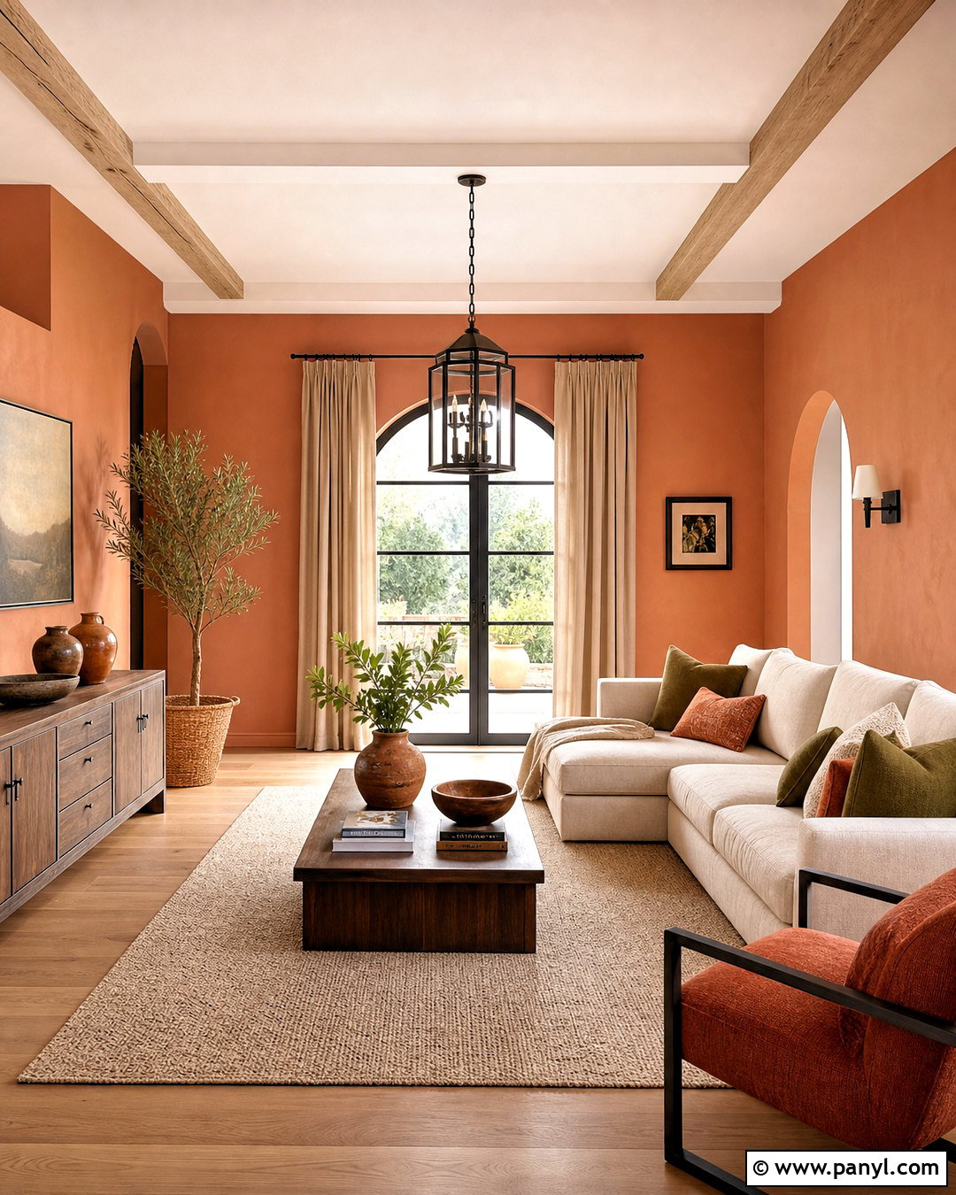 Terracotta And Sand Paint Color Palette - 20 interior paint color palette ideas