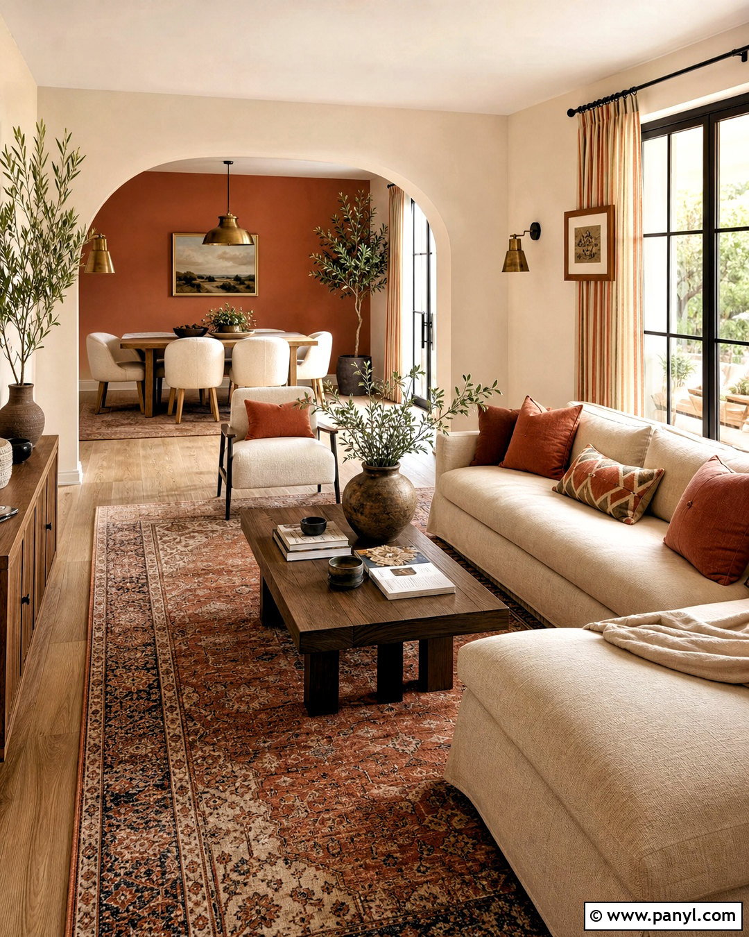 Terracotta And Warm Beige Apartment Color Palette - 20 apartment color palette ideas