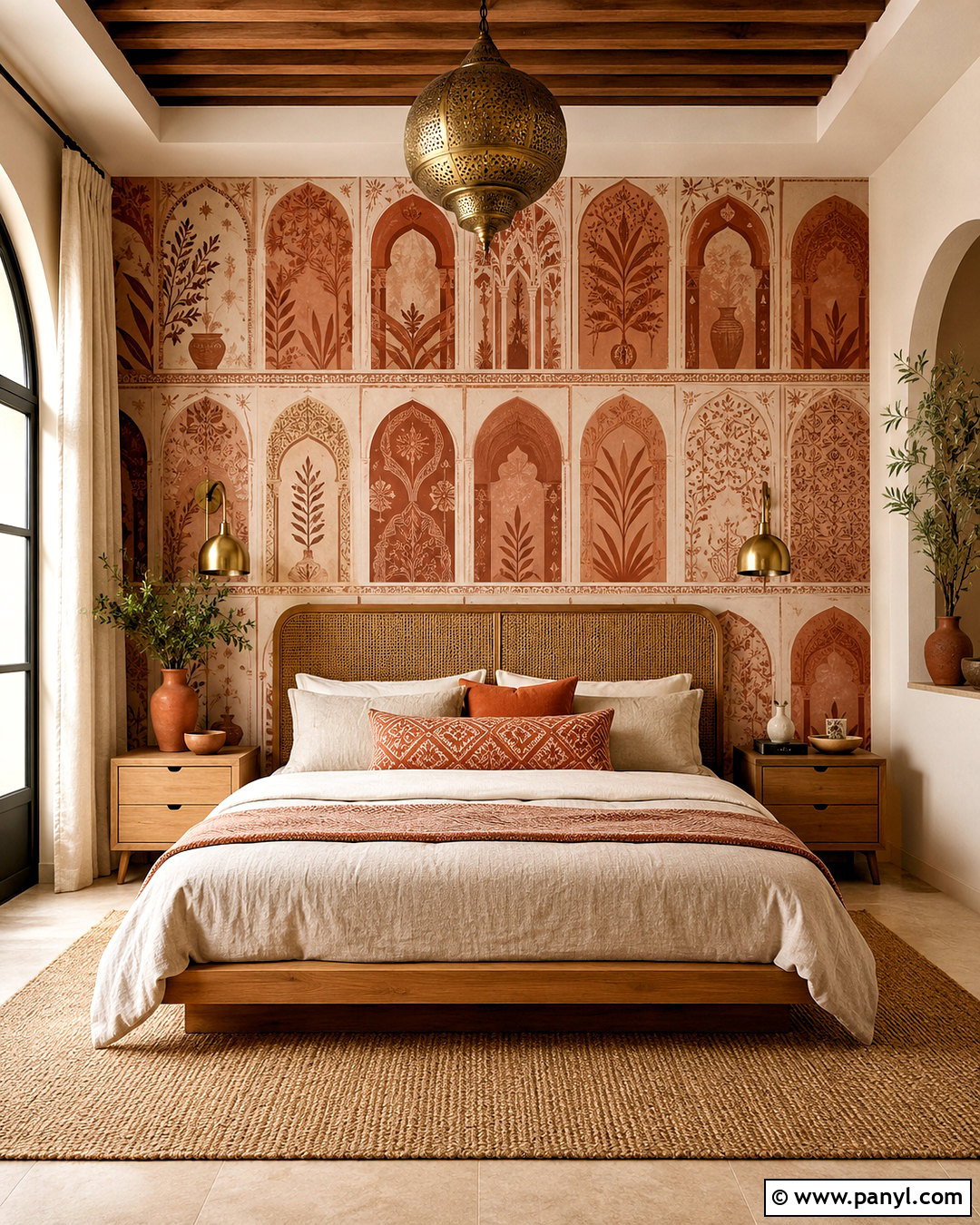 Terracotta Arch Moroccan Wallpaper - 20 moroccan aesthetic wallpaper ideas