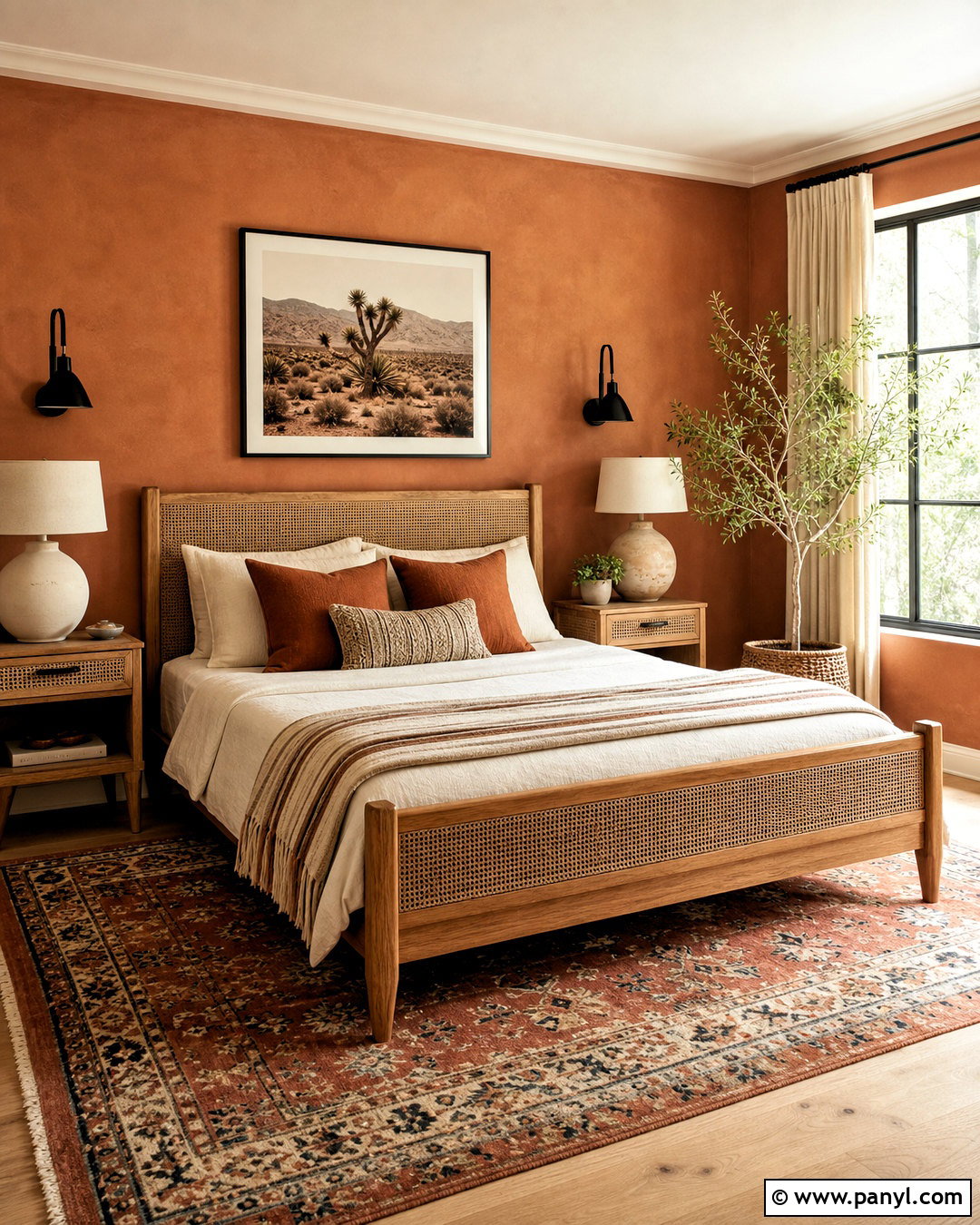 Terracotta Bedroom - 20 room color ideas bedroom paint design ideas