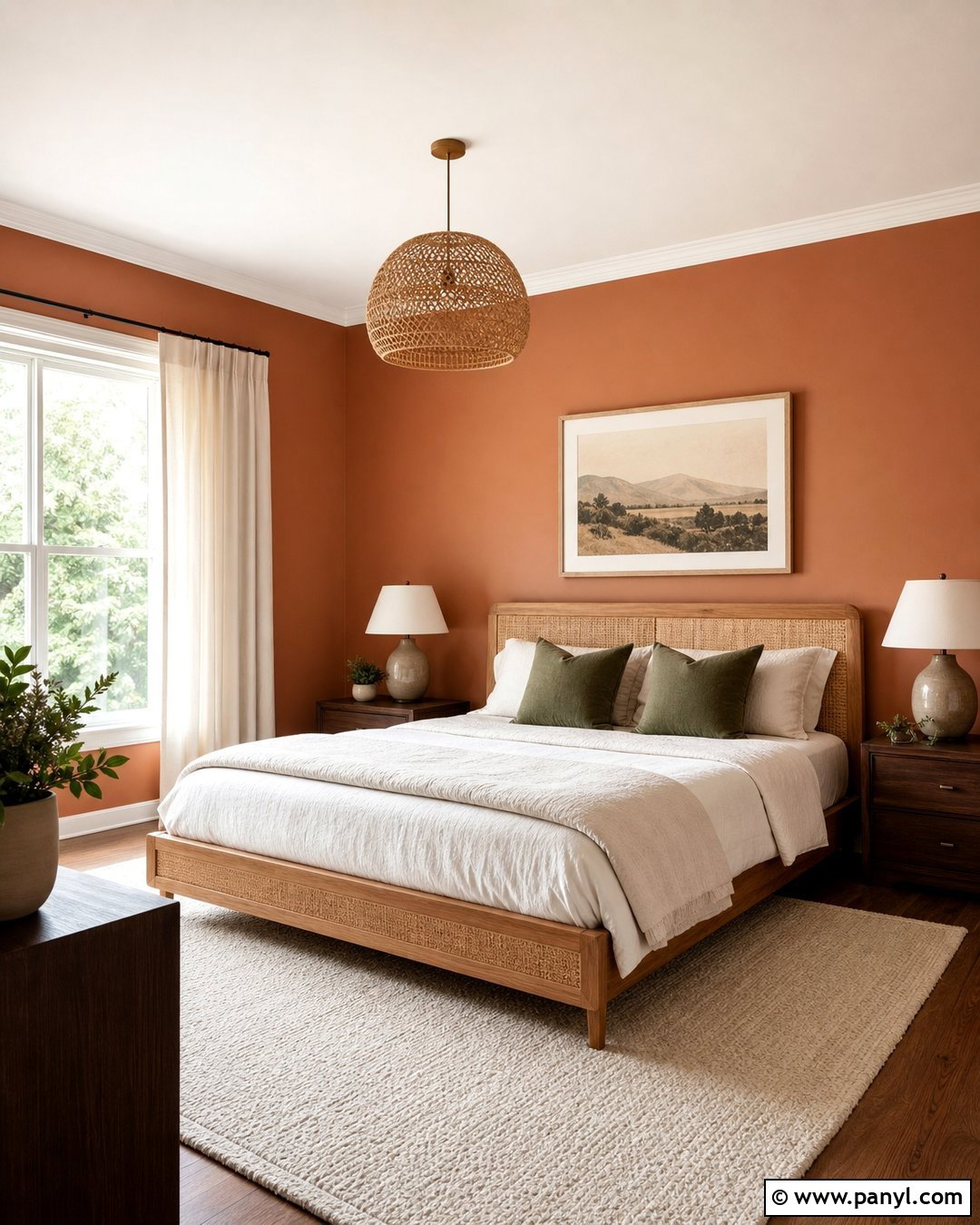 Terracotta Bedroom Walls - 30 room wall color ideas bedrooms