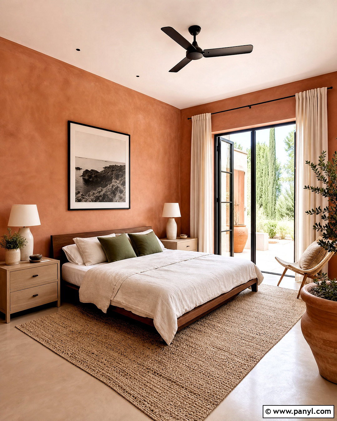 Terracotta Bedroom Walls - 20 aesthetic wall colors bedroom ideas