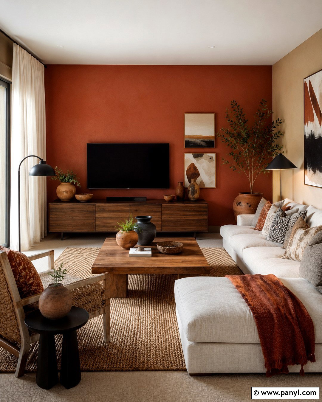 Terracotta Bonus Room Wall Color - 20 Bonus Room Wall Color Ideas