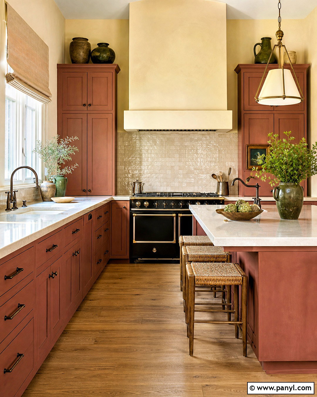 Terracotta Cabinets With Yellow Walls - 20 what color cabinets go with yellow walls