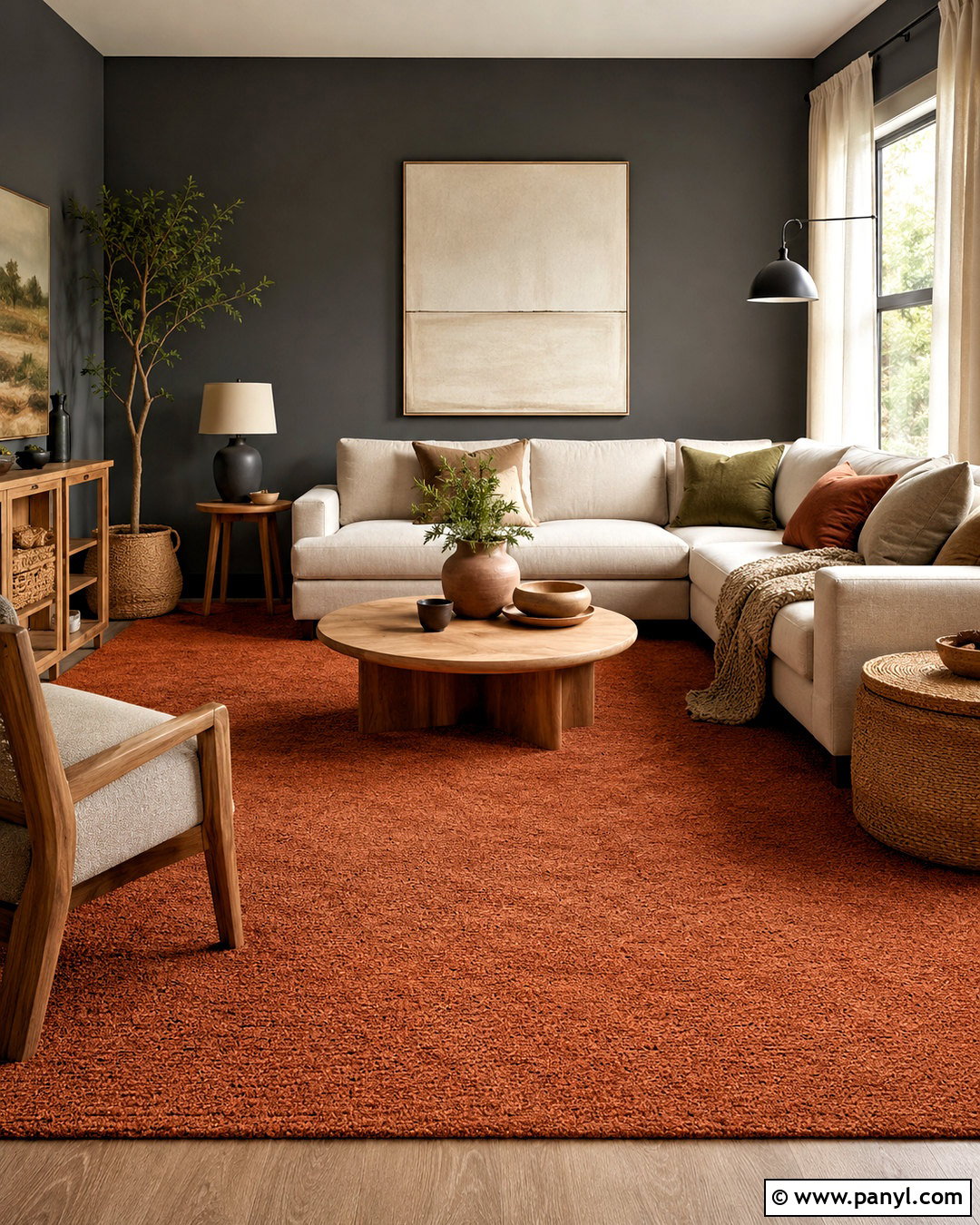 Terracotta Carpet With Charcoal Gray Walls - 20 What Color Carpet Goes With Charcoal Grey Walls