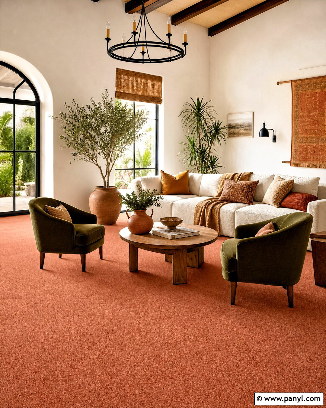 Terracotta Carpet - 20 carpet color ideas