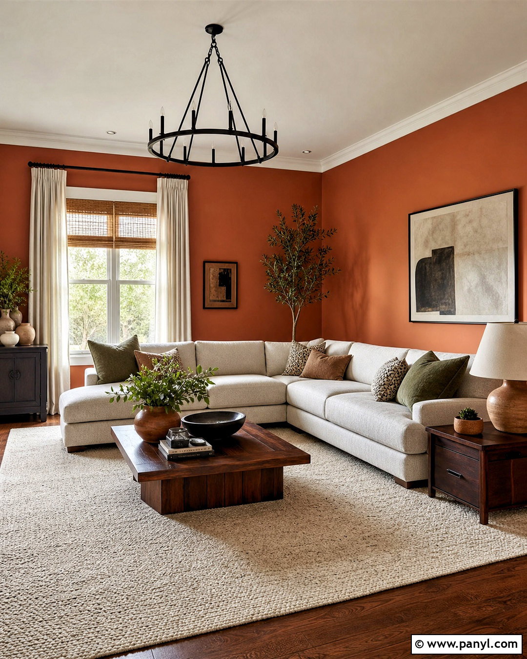 Terracotta Family Room Paint - 20 latest paint trends