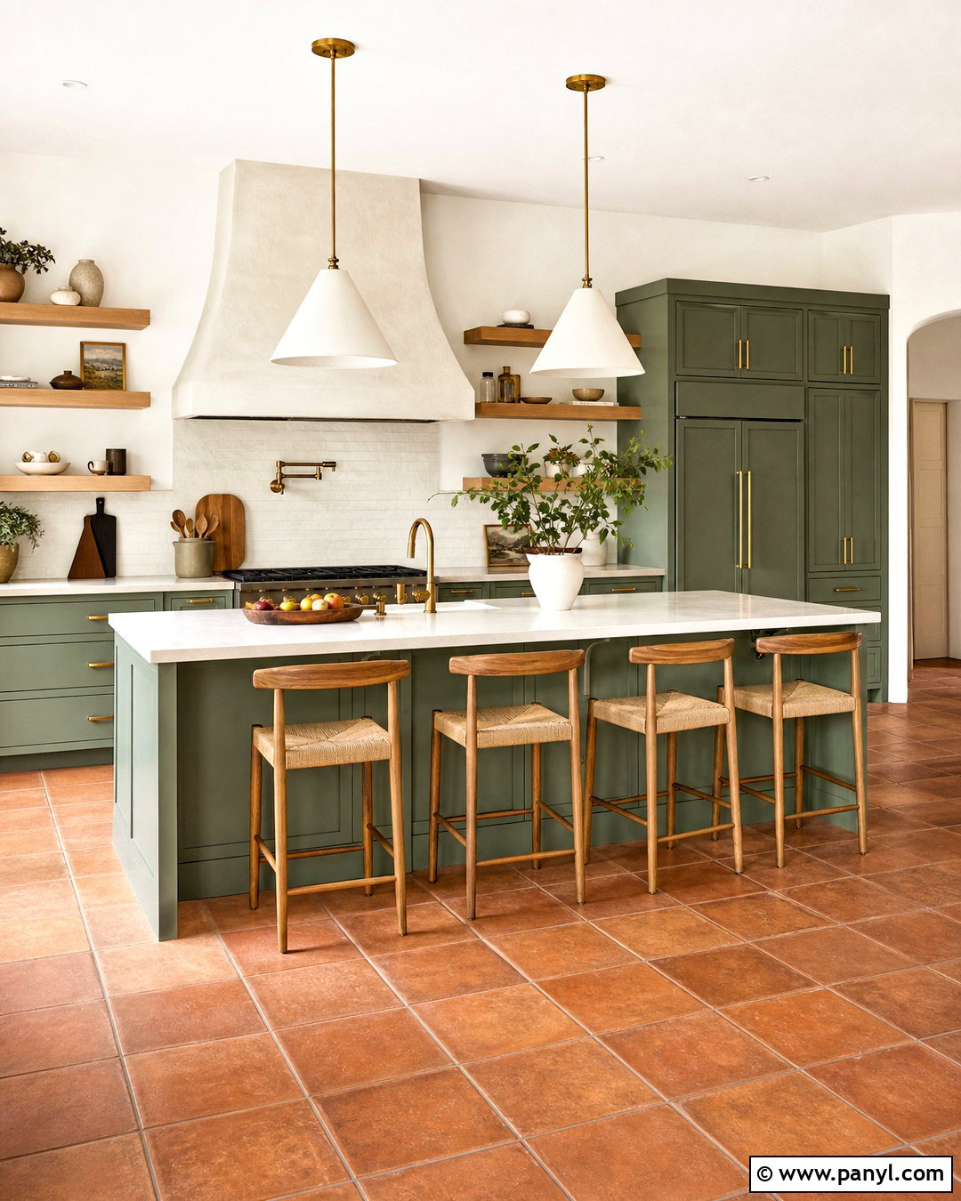 Terracotta Floor Tile - 20 floor tile design modern ideas