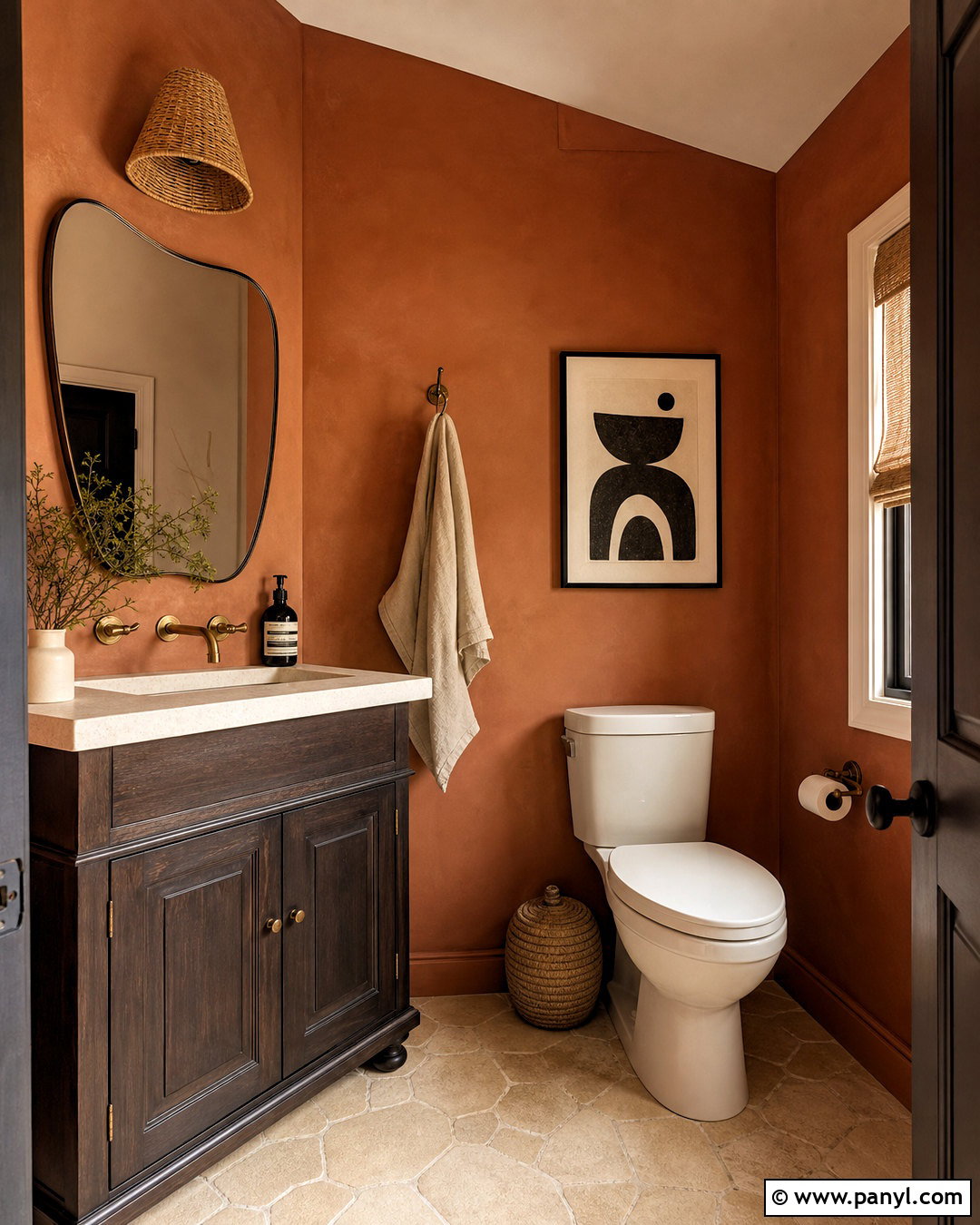 20 Half Bathroom Paint Ideas for a Polished Guest Space