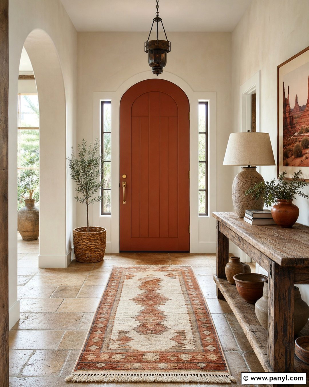Terracotta Inside Front Door - 25 Inside Of Front Door Painted Ideas